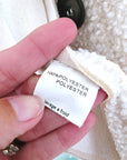 Veste en bouclette écrue