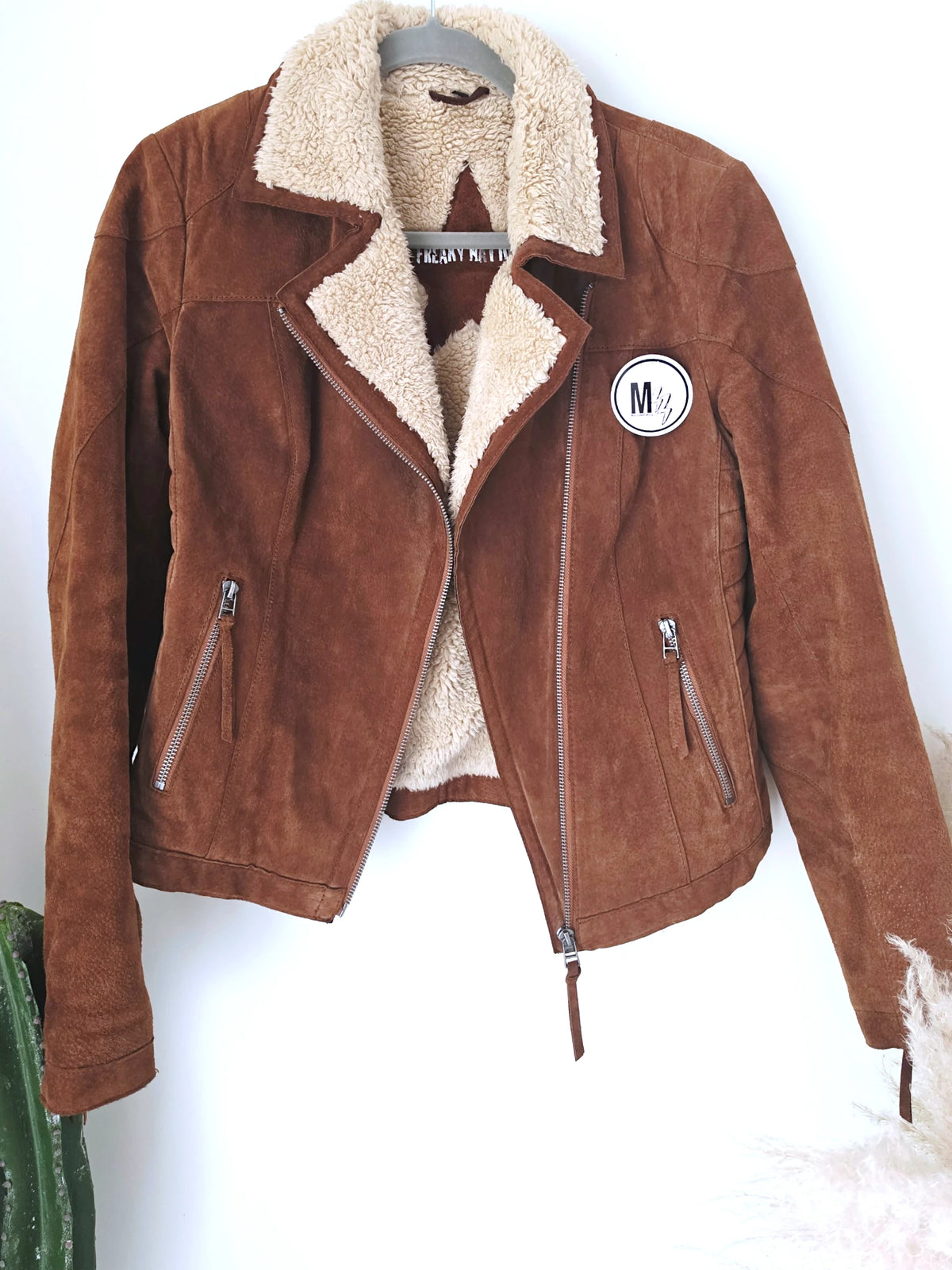 Perfecto 100% cuir cognac