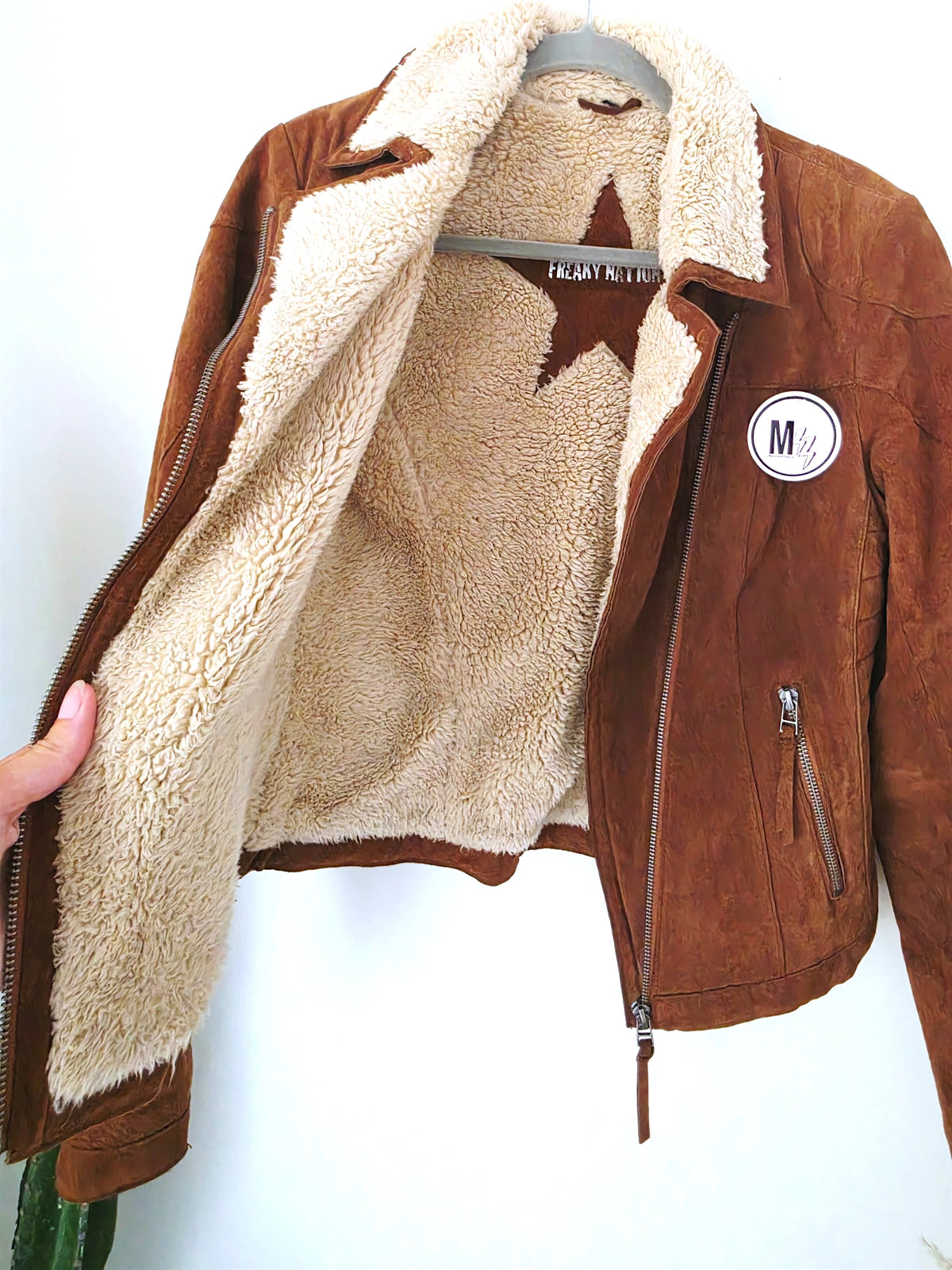 Perfecto 100% cuir cognac
