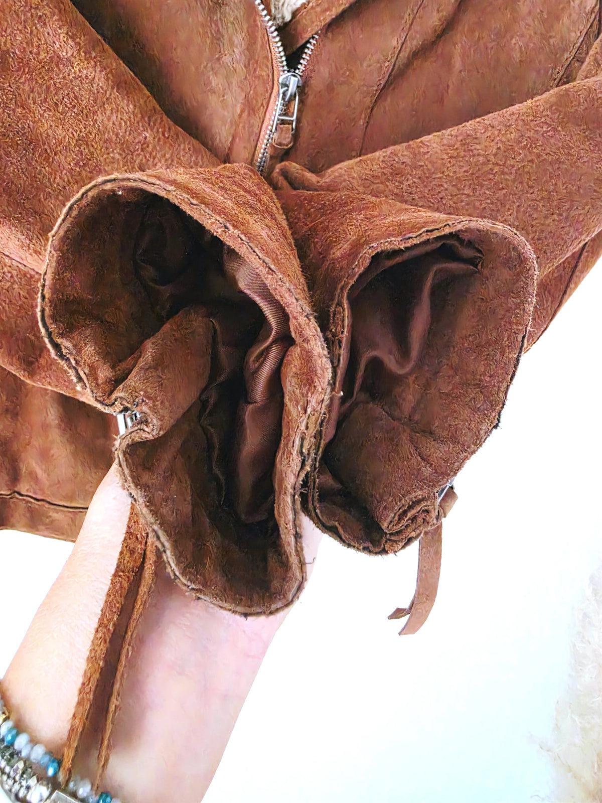 Perfecto 100% cuir cognac