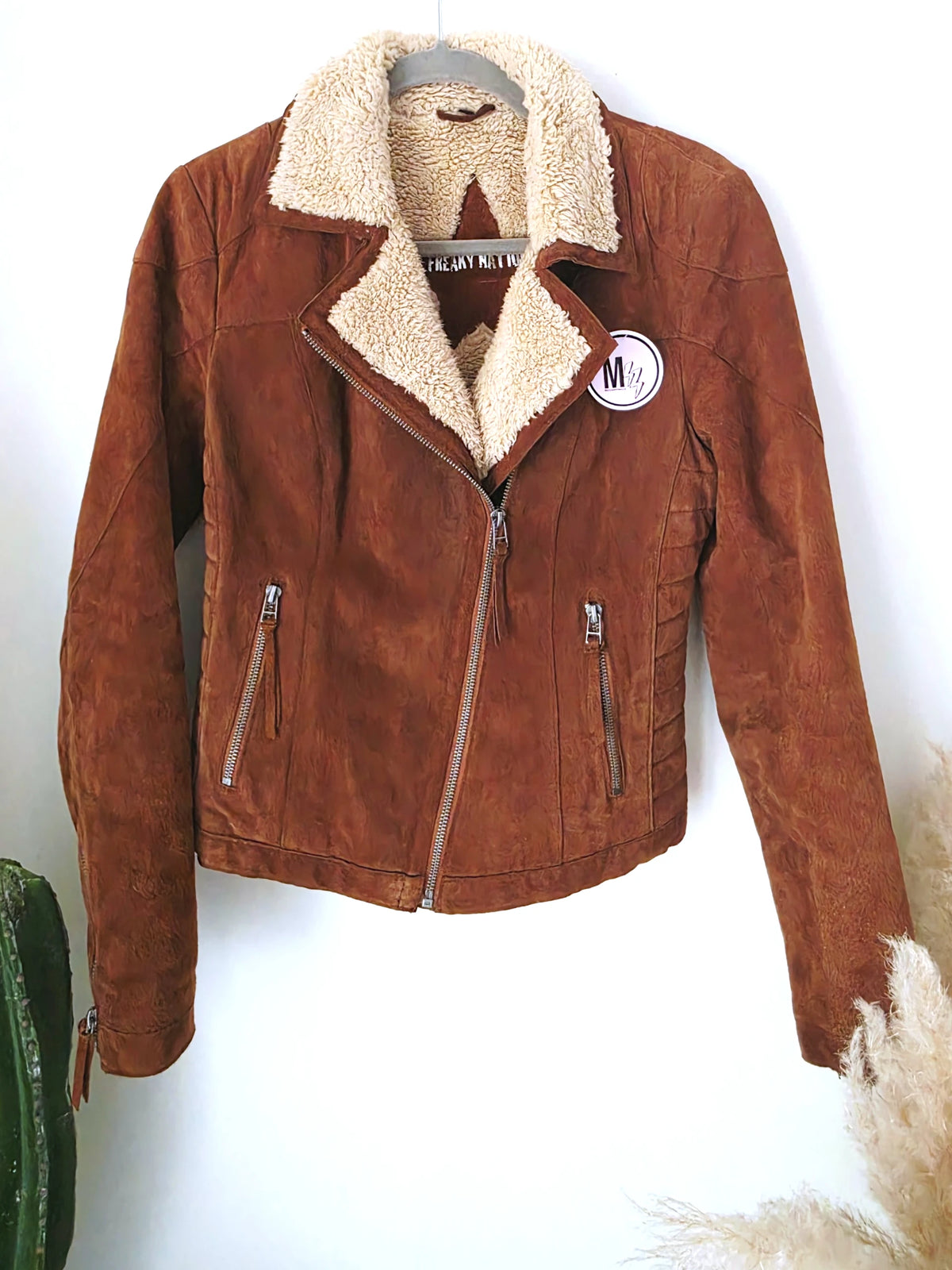 Perfecto 100% cuir cognac