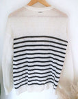 Pull marinière à maille douce - 𝐌𝐚𝐫𝐢𝐧𝐚𝟒𝟒𝐟𝐚𝐦𝐢𝐥𝐲