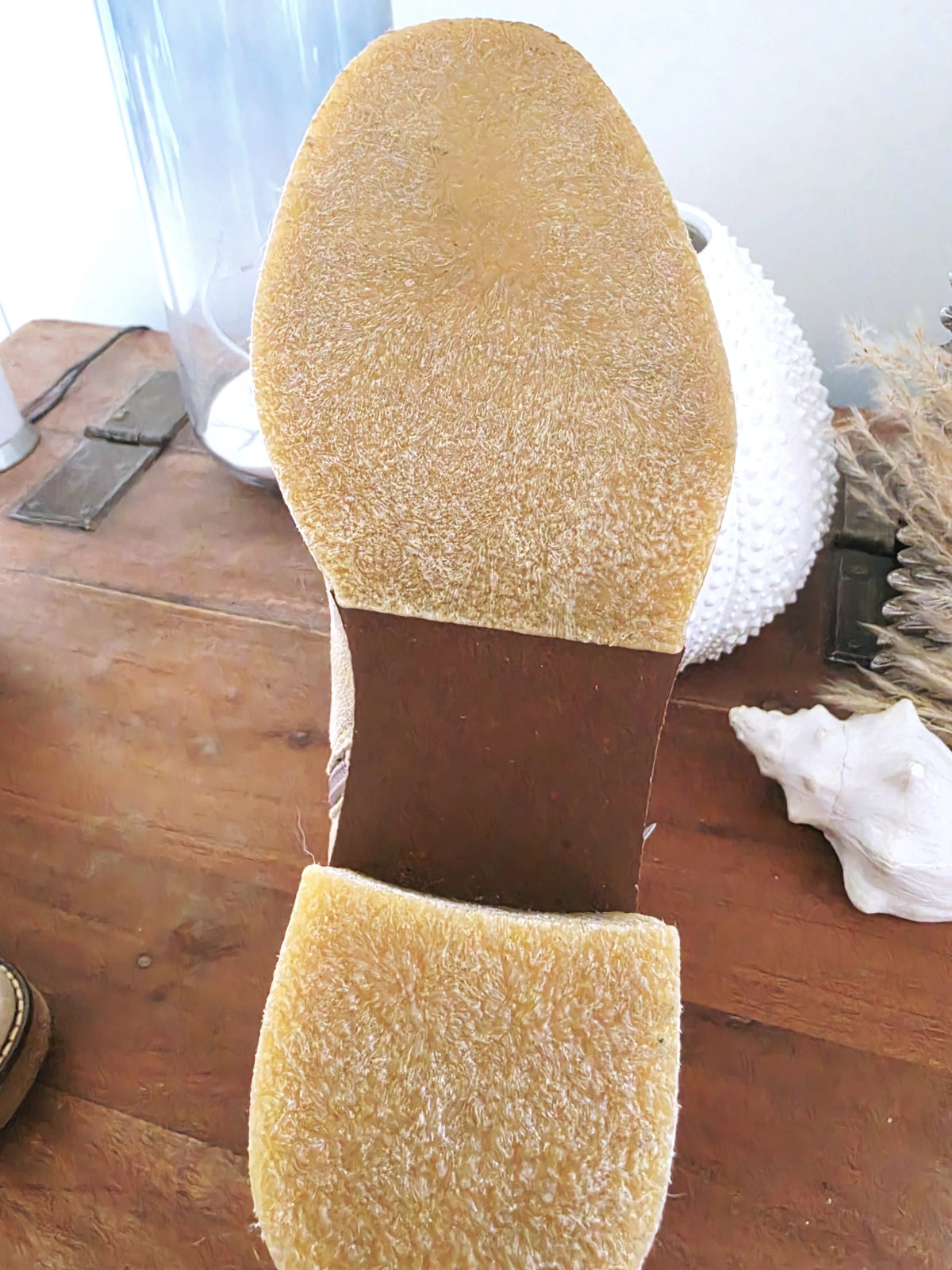 Bottines Janis beiges 100% cuir - 𝐌𝐚𝐫𝐢𝐧𝐚𝟒𝟒𝐟𝐚𝐦𝐢𝐥𝐲