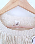 Pull beige à maille chaude - 𝐌𝐚𝐫𝐢𝐧𝐚𝟒𝟒𝐟𝐚𝐦𝐢𝐥𝐲