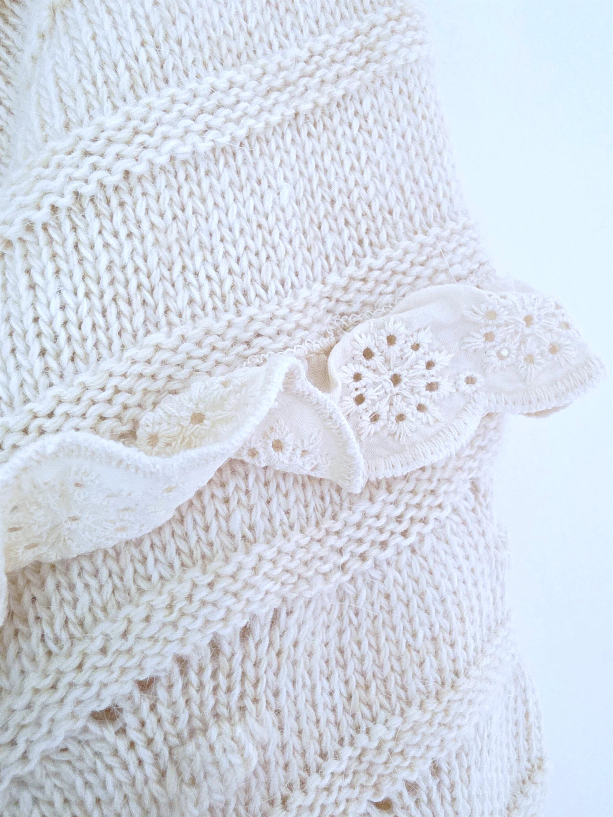 Pull beige à maille chaude - 𝐌𝐚𝐫𝐢𝐧𝐚𝟒𝟒𝐟𝐚𝐦𝐢𝐥𝐲