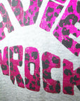 T-shirt gris la vie en rock fuchsia - 𝐌𝐚𝐫𝐢𝐧𝐚𝟒𝟒𝐟𝐚𝐦𝐢𝐥𝐲