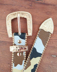 Ceinture à imprimé camouflage - 𝐌𝐚𝐫𝐢𝐧𝐚𝟒𝟒𝐟𝐚𝐦𝐢𝐥𝐲