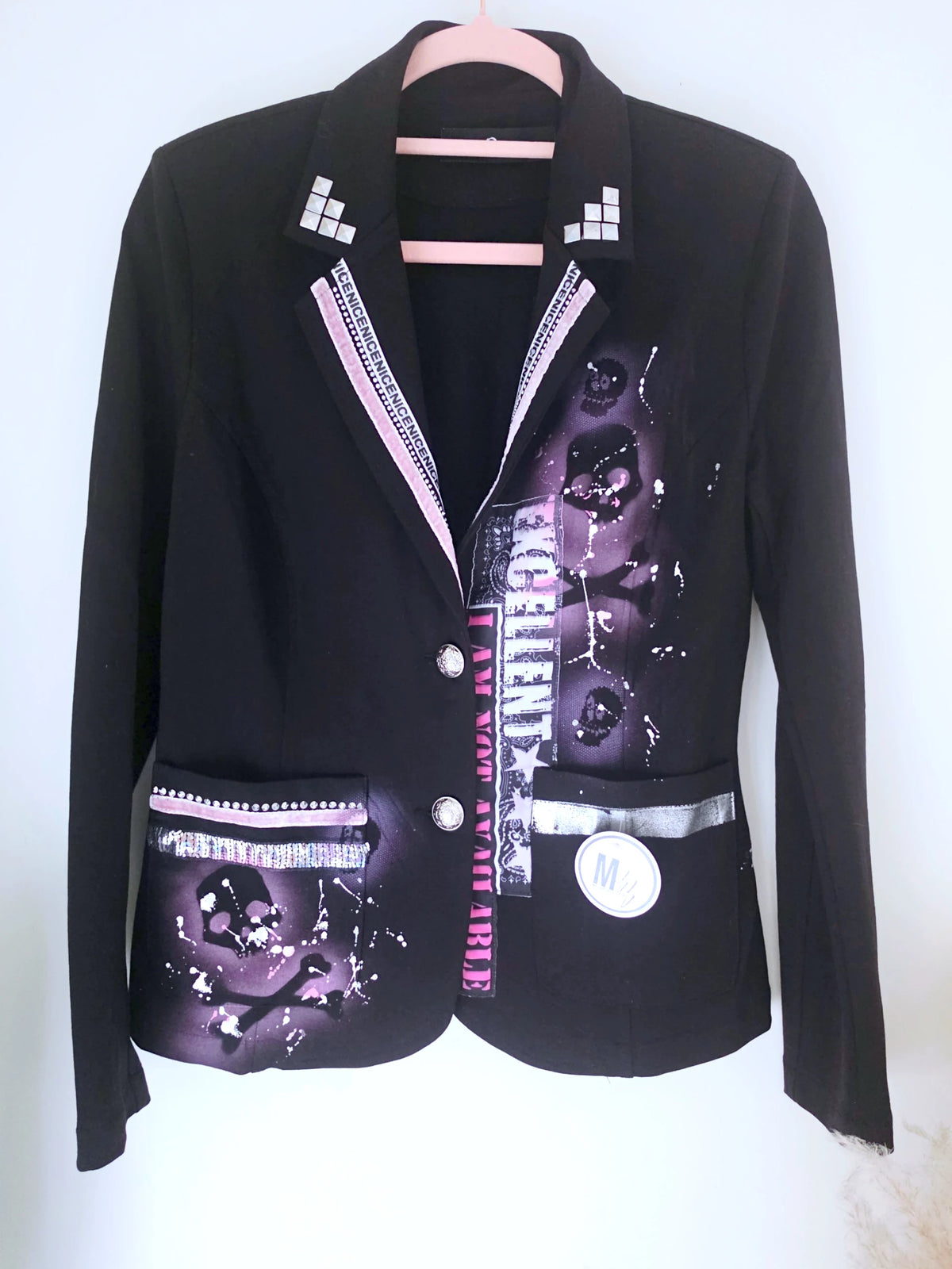 Veste cintrée création  / pièce unique - 𝐌𝐚𝐫𝐢𝐧𝐚𝟒𝟒𝐟𝐚𝐦𝐢𝐥𝐲