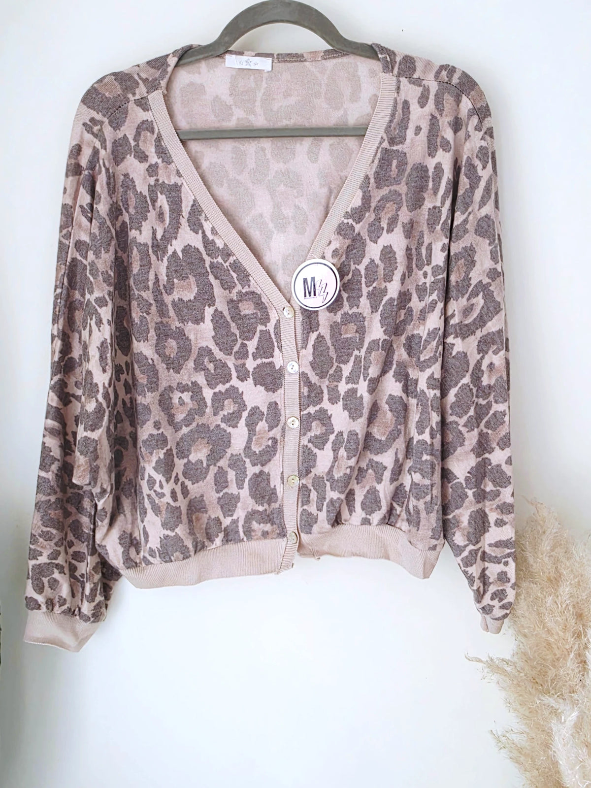 Cardigan à imprimé léopard double sens - 𝐌𝐚𝐫𝐢𝐧𝐚𝟒𝟒𝐟𝐚𝐦𝐢𝐥𝐲