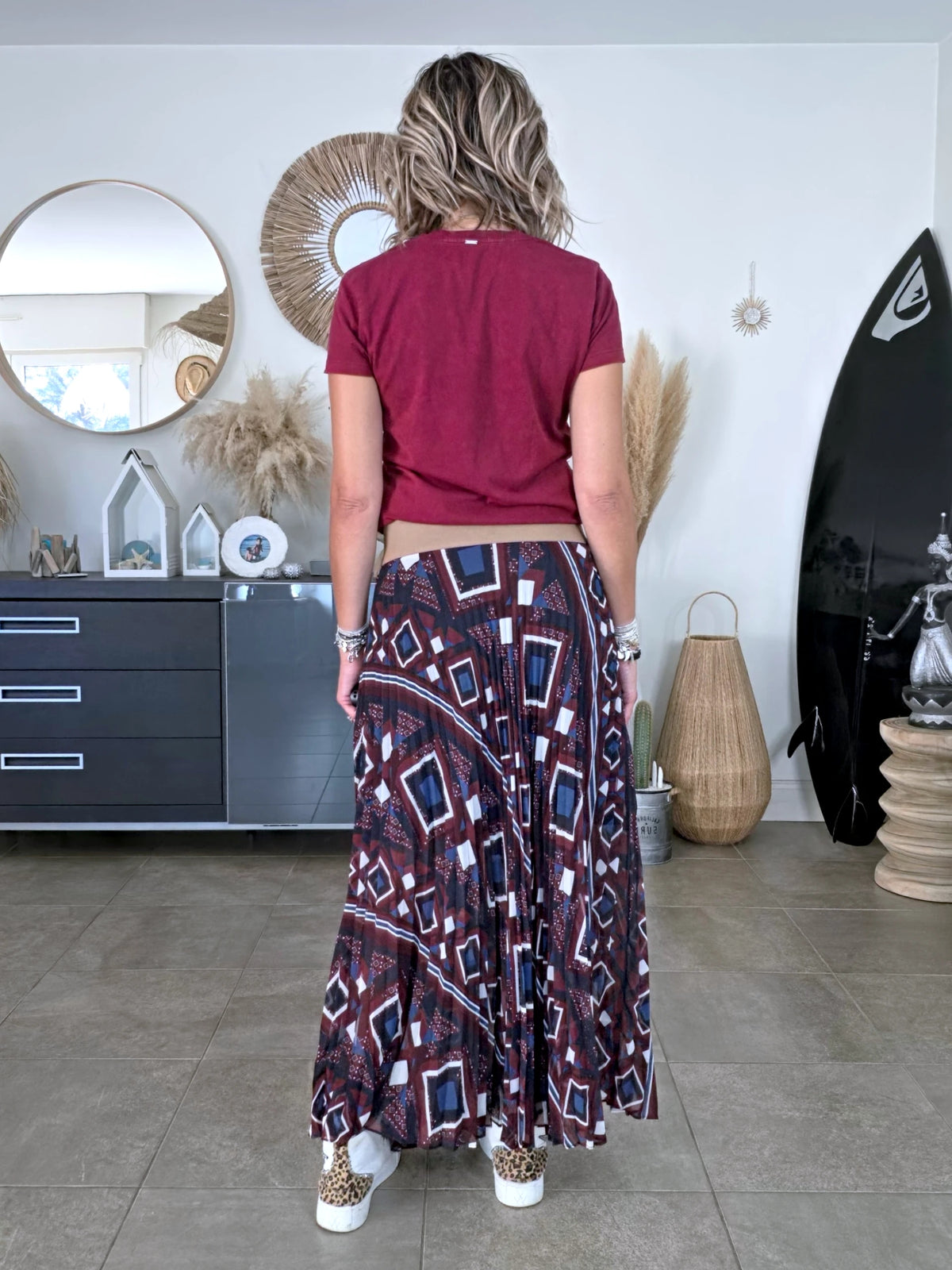 T-shirt bordeaux mexicain - 𝐌𝐚𝐫𝐢𝐧𝐚𝟒𝟒𝐟𝐚𝐦𝐢𝐥𝐲