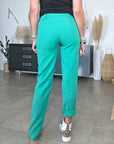 Pantalon chic vert