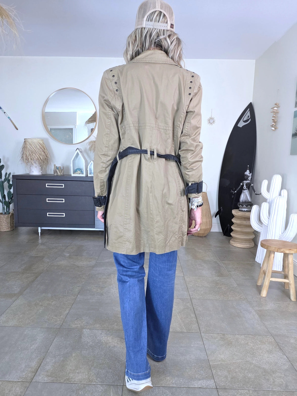 Trench beige