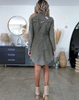 Robe chemise kaki militaire 2&1 - 𝐌𝐚𝐫𝐢𝐧𝐚𝟒𝟒𝐟𝐚𝐦𝐢𝐥𝐲