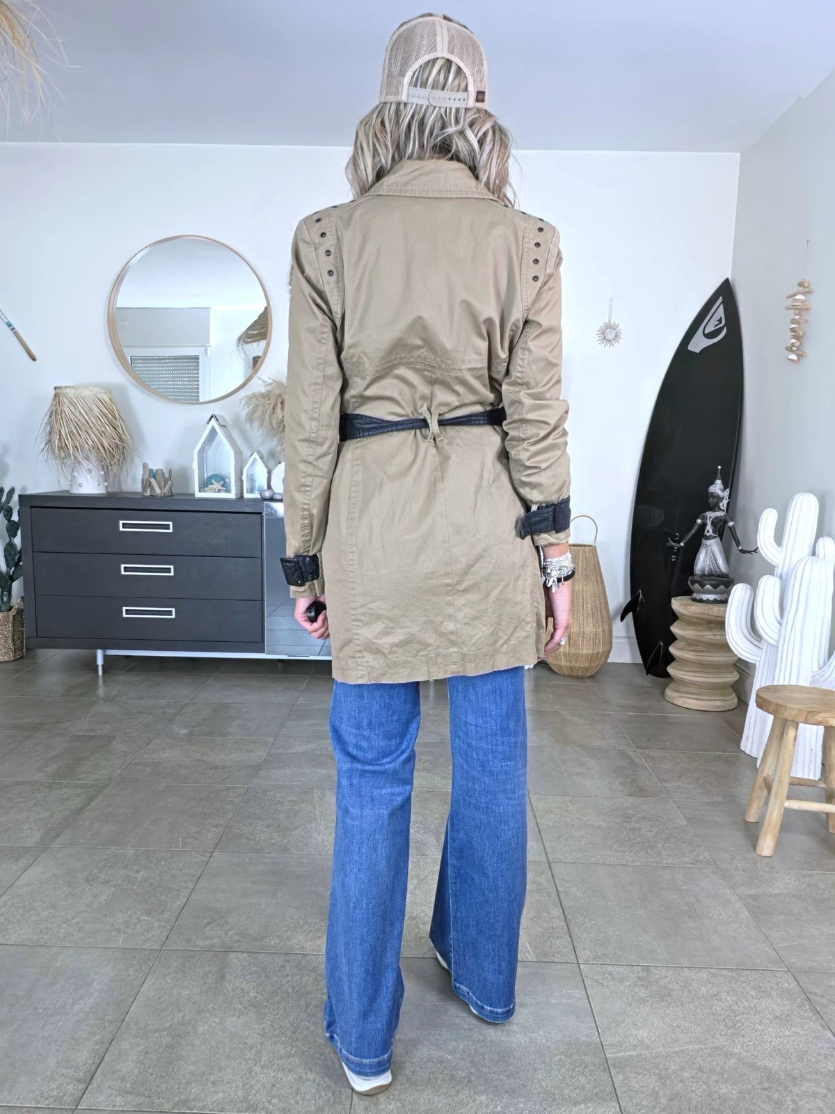 Trench beige