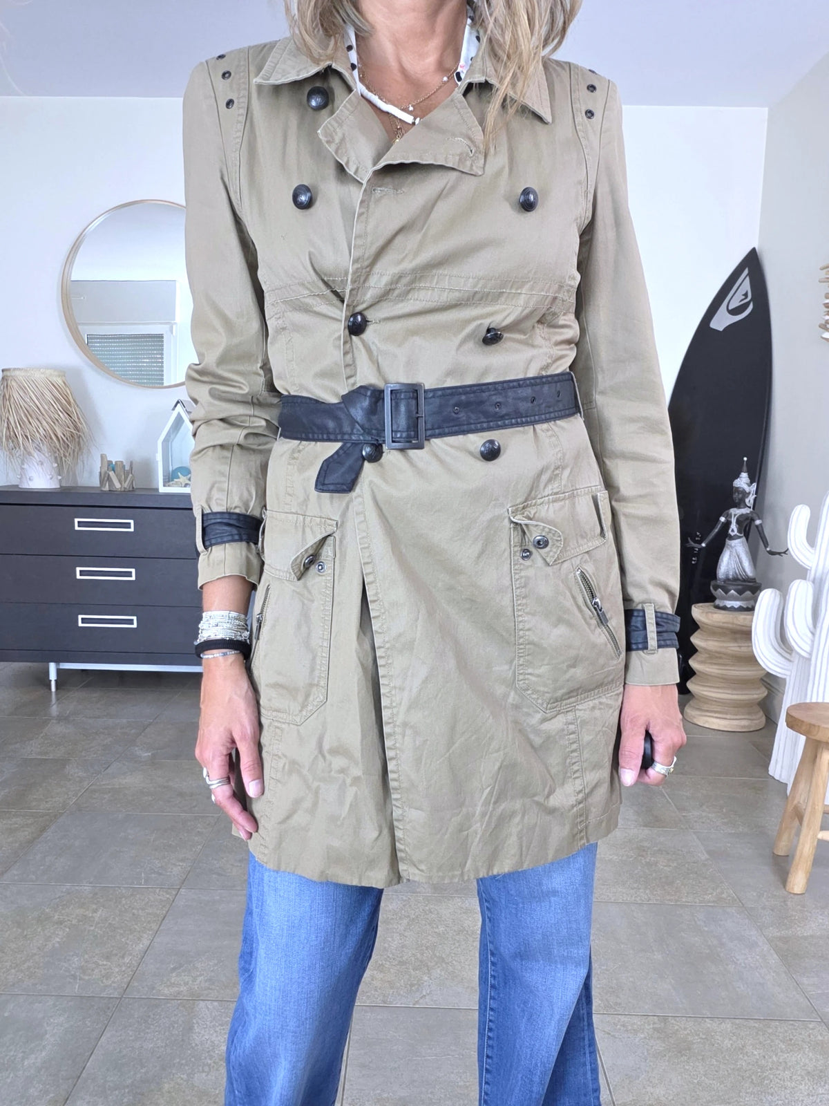 Trench beige