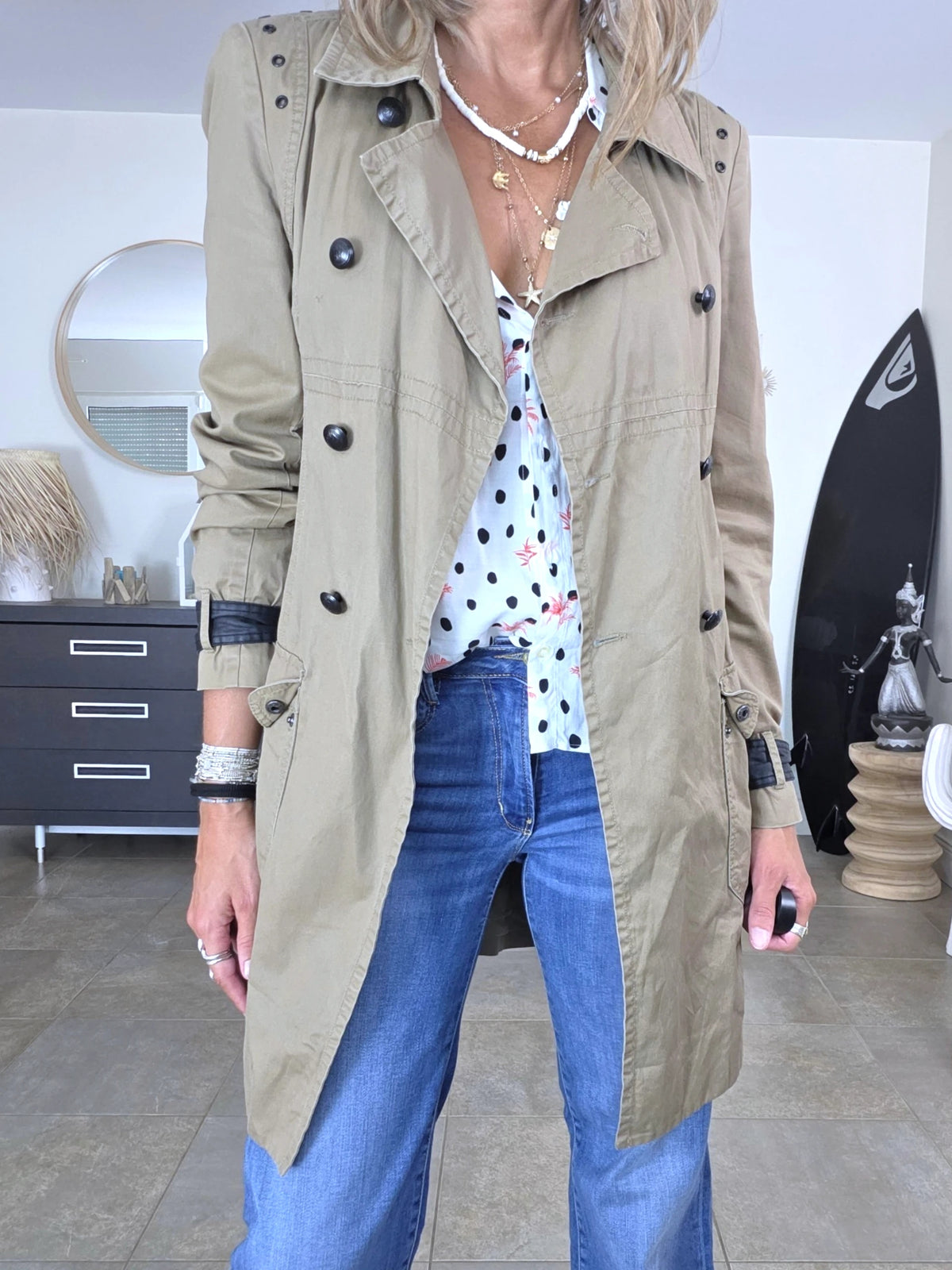 Trench beige