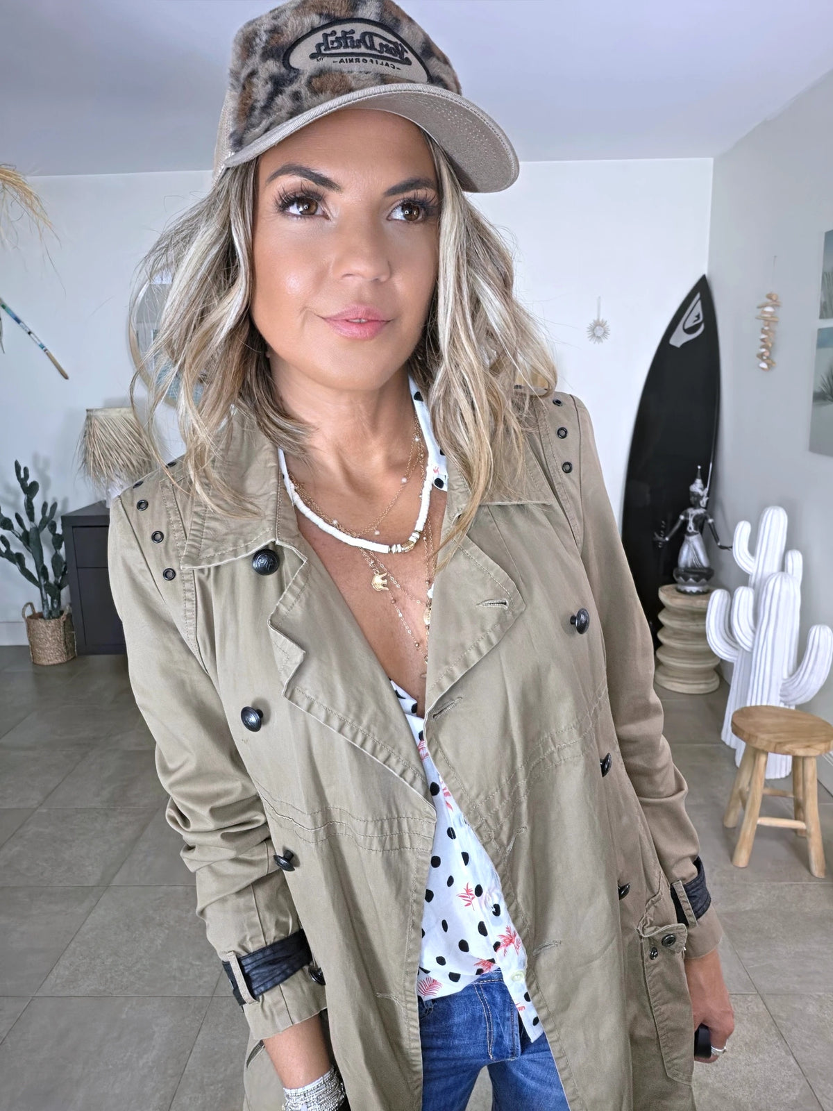 Trench beige