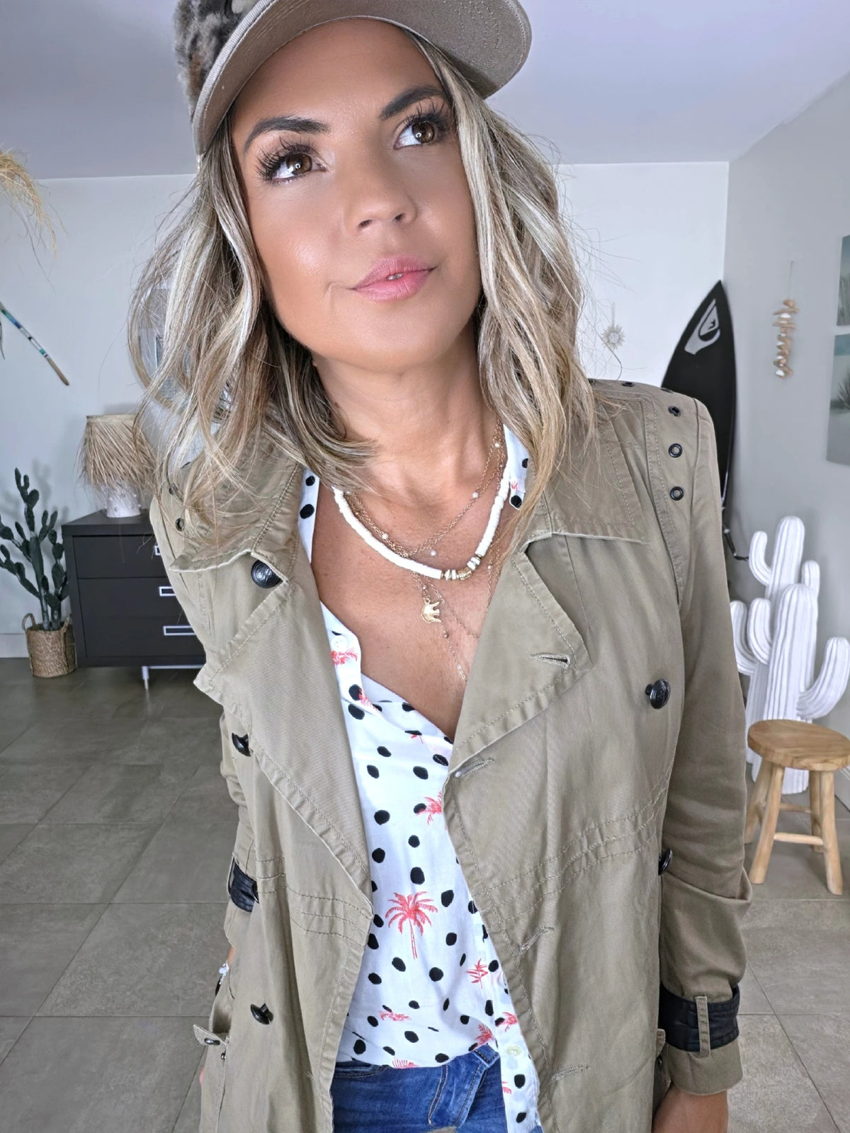 Trench beige