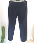 Pantalon chic et confort bleu marine à fines rayures - 𝐌𝐚𝐫𝐢𝐧𝐚𝟒𝟒𝐟𝐚𝐦𝐢𝐥𝐲