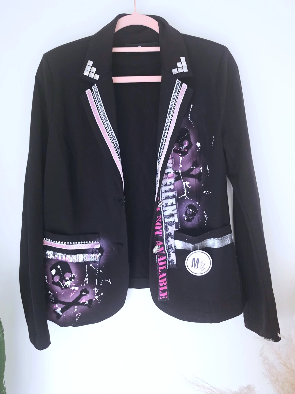 Veste cintrée création  / pièce unique - 𝐌𝐚𝐫𝐢𝐧𝐚𝟒𝟒𝐟𝐚𝐦𝐢𝐥𝐲