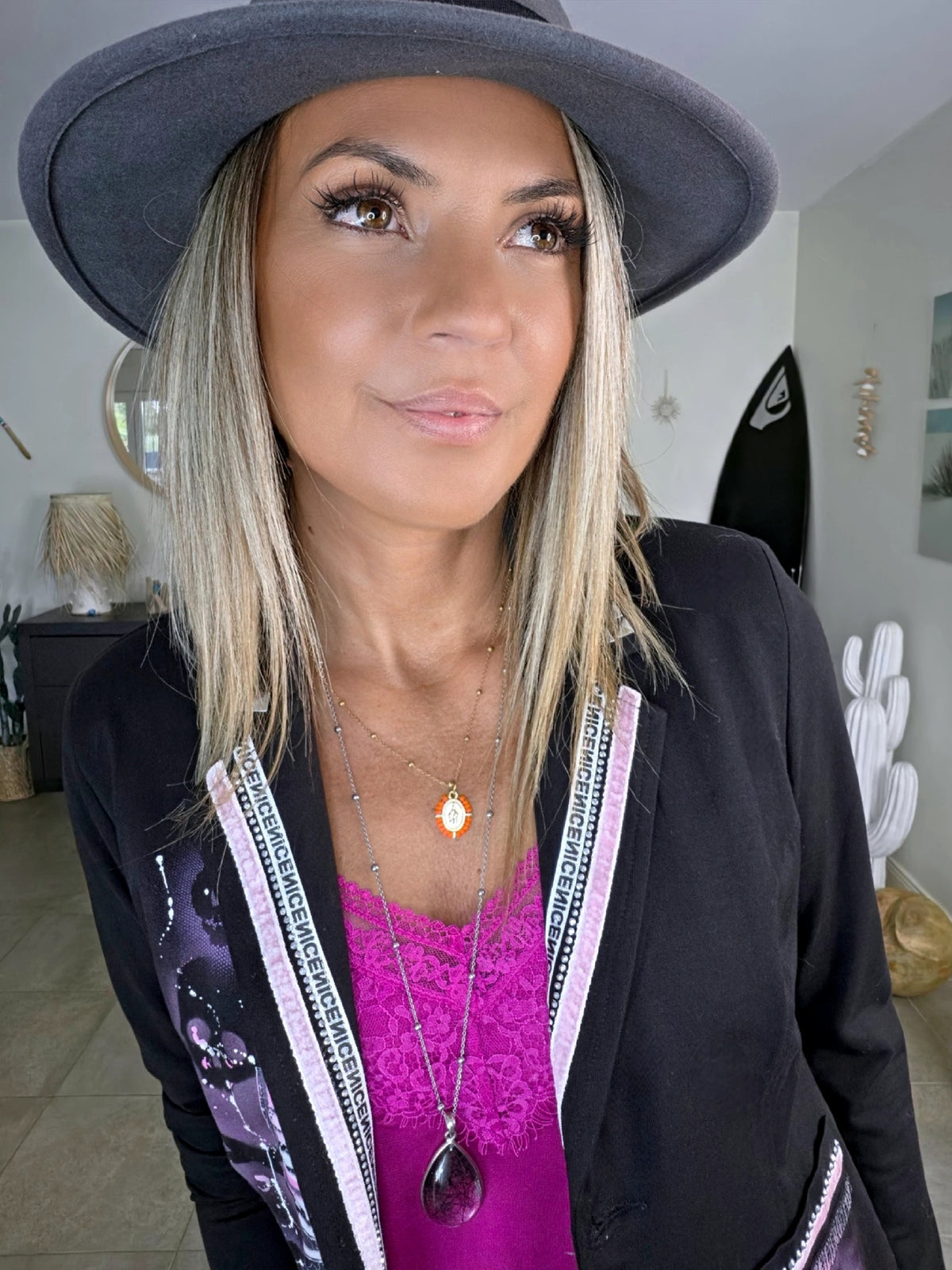 Veste cintrée création  / pièce unique - 𝐌𝐚𝐫𝐢𝐧𝐚𝟒𝟒𝐟𝐚𝐦𝐢𝐥𝐲