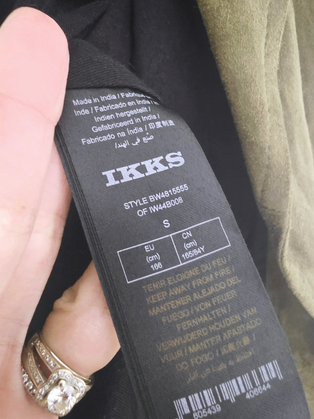 Perfecto kaki 100% cuir de chèvre - 𝐌𝐚𝐫𝐢𝐧𝐚𝟒𝟒𝐟𝐚𝐦𝐢𝐥𝐲