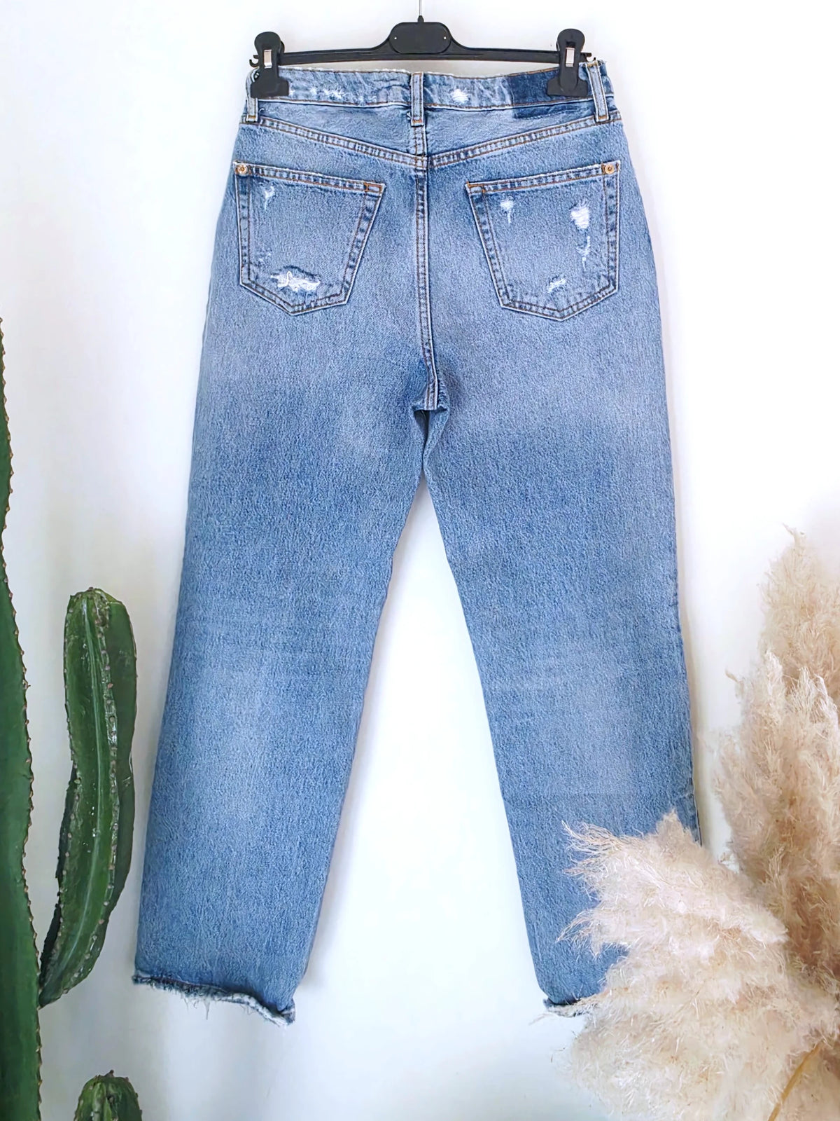 Jean droit coupe destroy - 𝐌𝐚𝐫𝐢𝐧𝐚𝟒𝟒𝐟𝐚𝐦𝐢𝐥𝐲