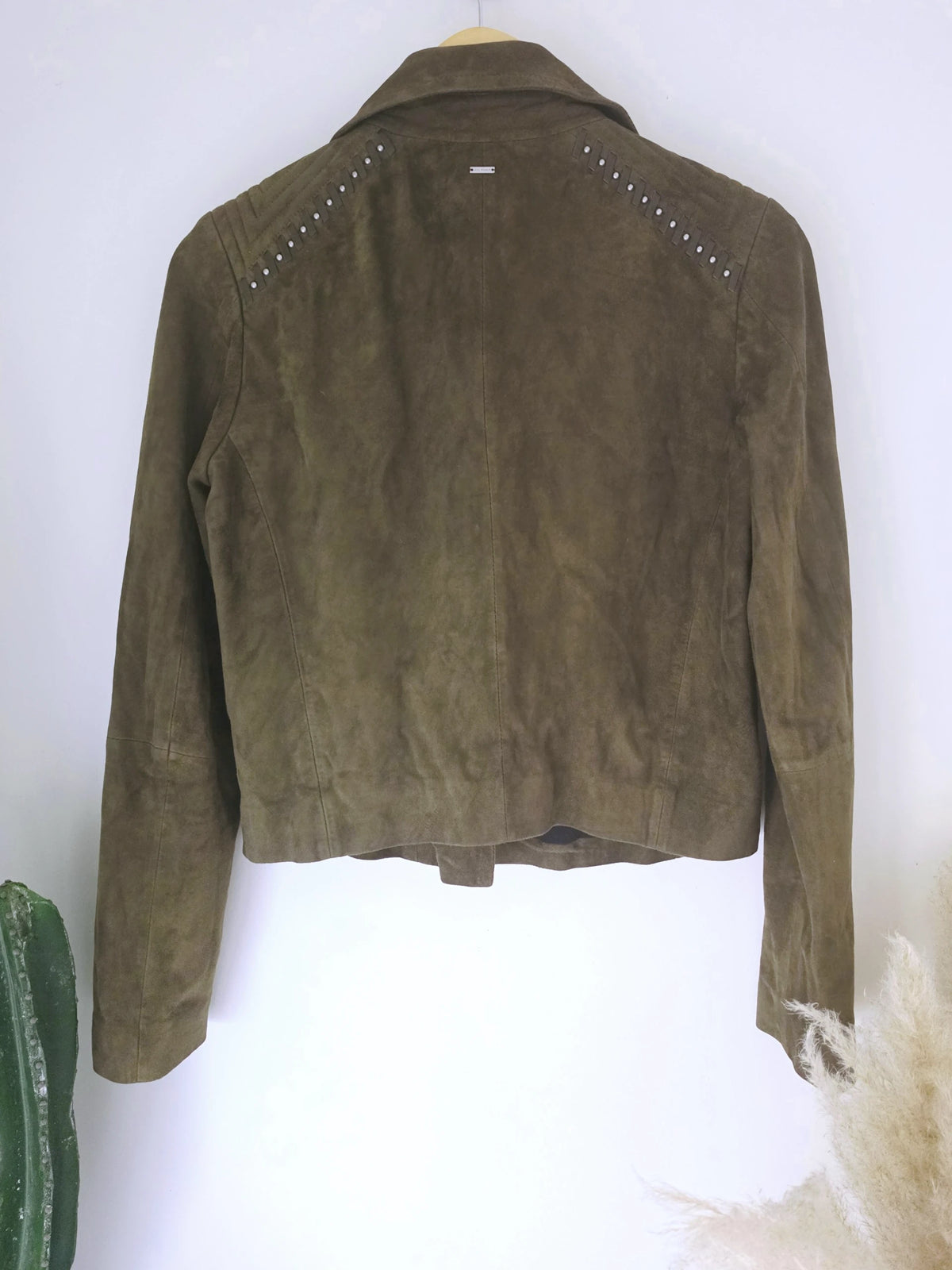 Perfecto kaki 100% cuir de chèvre - 𝐌𝐚𝐫𝐢𝐧𝐚𝟒𝟒𝐟𝐚𝐦𝐢𝐥𝐲