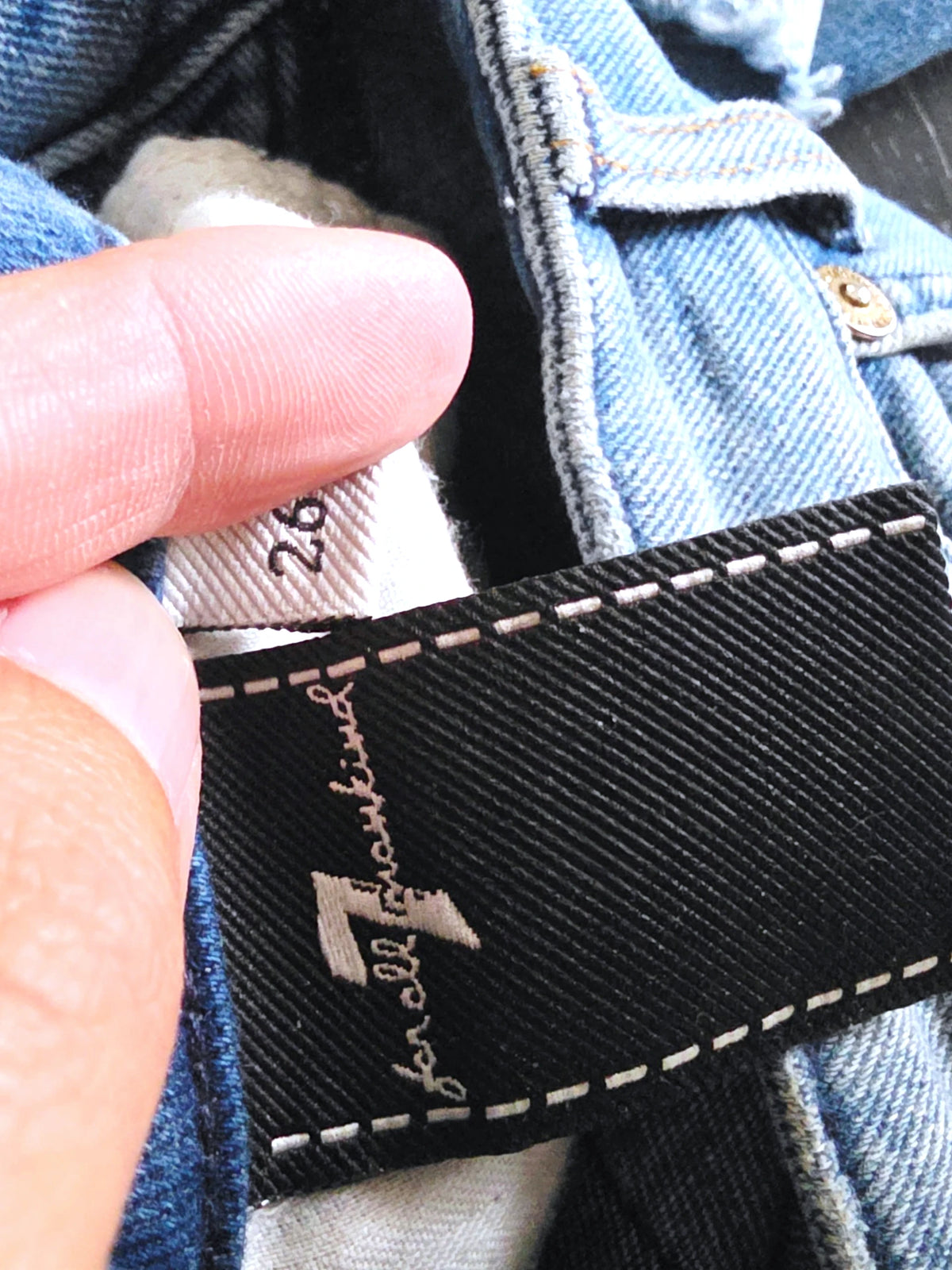 Jean customisé Pièce unique