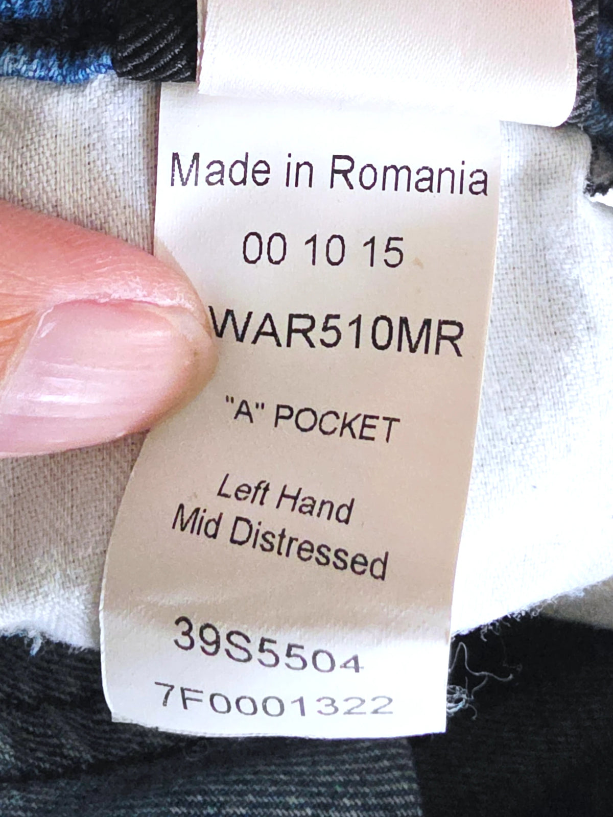 Jean customisé Pièce unique