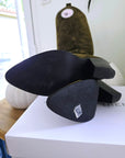 Bottes kaki 100% cuir fabrication Italienne