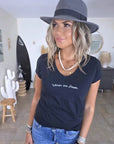 T-shirt noir power