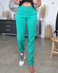 Pantalon chic vert