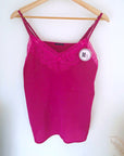 Débardeur fuchsia style lingerie - 𝐌𝐚𝐫𝐢𝐧𝐚𝟒𝟒𝐟𝐚𝐦𝐢𝐥𝐲