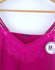 Débardeur fuchsia style lingerie - 𝐌𝐚𝐫𝐢𝐧𝐚𝟒𝟒𝐟𝐚𝐦𝐢𝐥𝐲