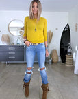 Jean customisé Pièce unique