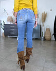 Jean customisé Pièce unique