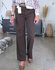 Pantalon palazzo marron - 𝐌𝐚𝐫𝐢𝐧𝐚𝟒𝟒𝐟𝐚𝐦𝐢𝐥𝐲