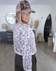 Cardigan à imprimé léopard double sens - 𝐌𝐚𝐫𝐢𝐧𝐚𝟒𝟒𝐟𝐚𝐦𝐢𝐥𝐲