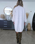 Robe écrue chinée à maille douce - 𝐌𝐚𝐫𝐢𝐧𝐚𝟒𝟒𝐟𝐚𝐦𝐢𝐥𝐲