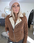 Perfecto 100% cuir cognac