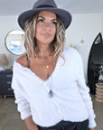 Cardigan piloupilou beige - 𝐌𝐚𝐫𝐢𝐧𝐚𝟒𝟒𝐟𝐚𝐦𝐢𝐥𝐲