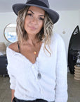 Cardigan piloupilou beige - 𝐌𝐚𝐫𝐢𝐧𝐚𝟒𝟒𝐟𝐚𝐦𝐢𝐥𝐲