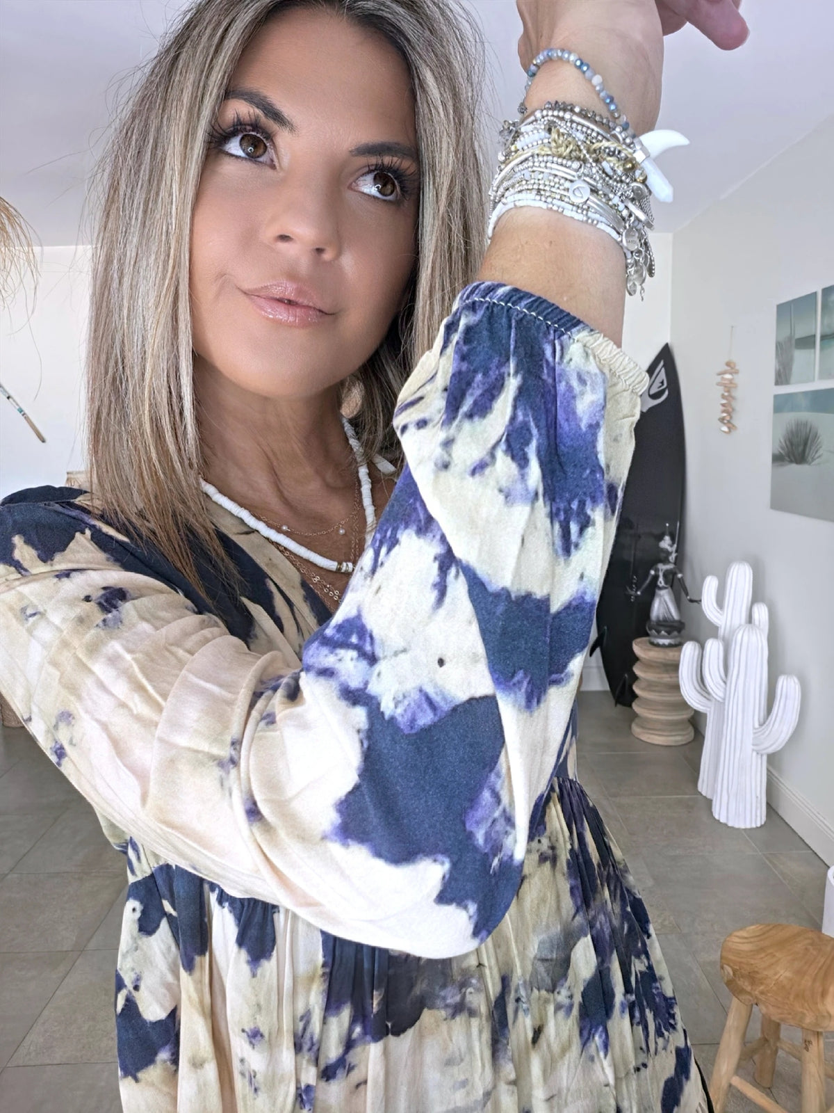 Robe tie and dye