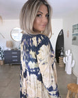 Robe tie and dye