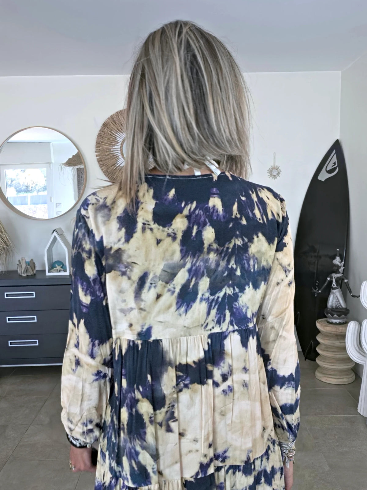 Robe tie and dye