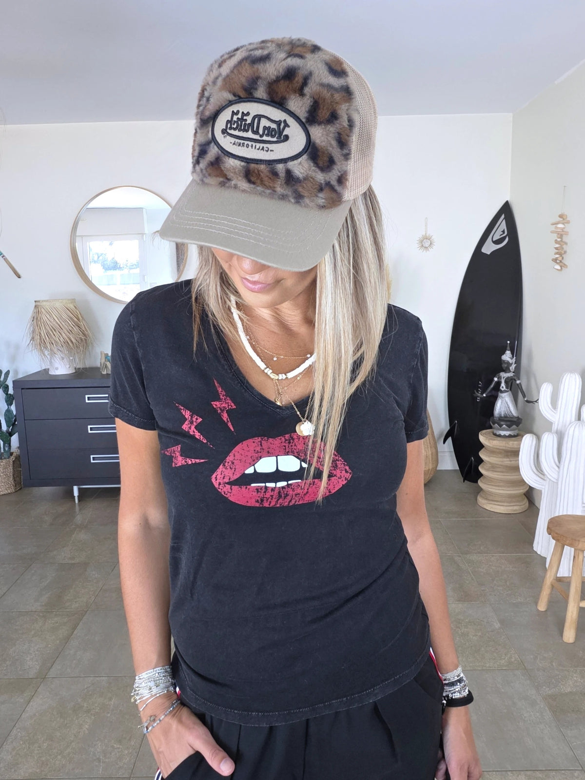 T-shirt noir rock - 𝐌𝐚𝐫𝐢𝐧𝐚𝟒𝟒𝐟𝐚𝐦𝐢𝐥𝐲
