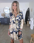 Robe tie and dye