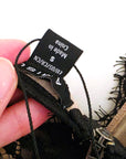 Brassière noire en dentelle