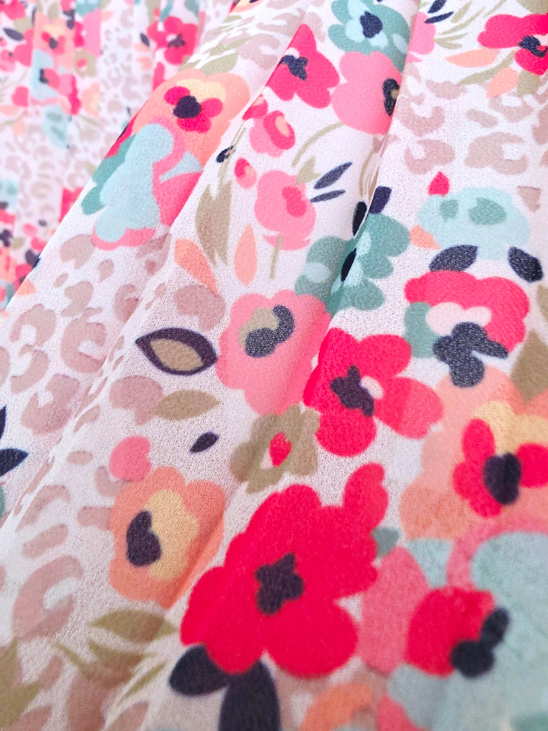 Jupe à imprimé flower